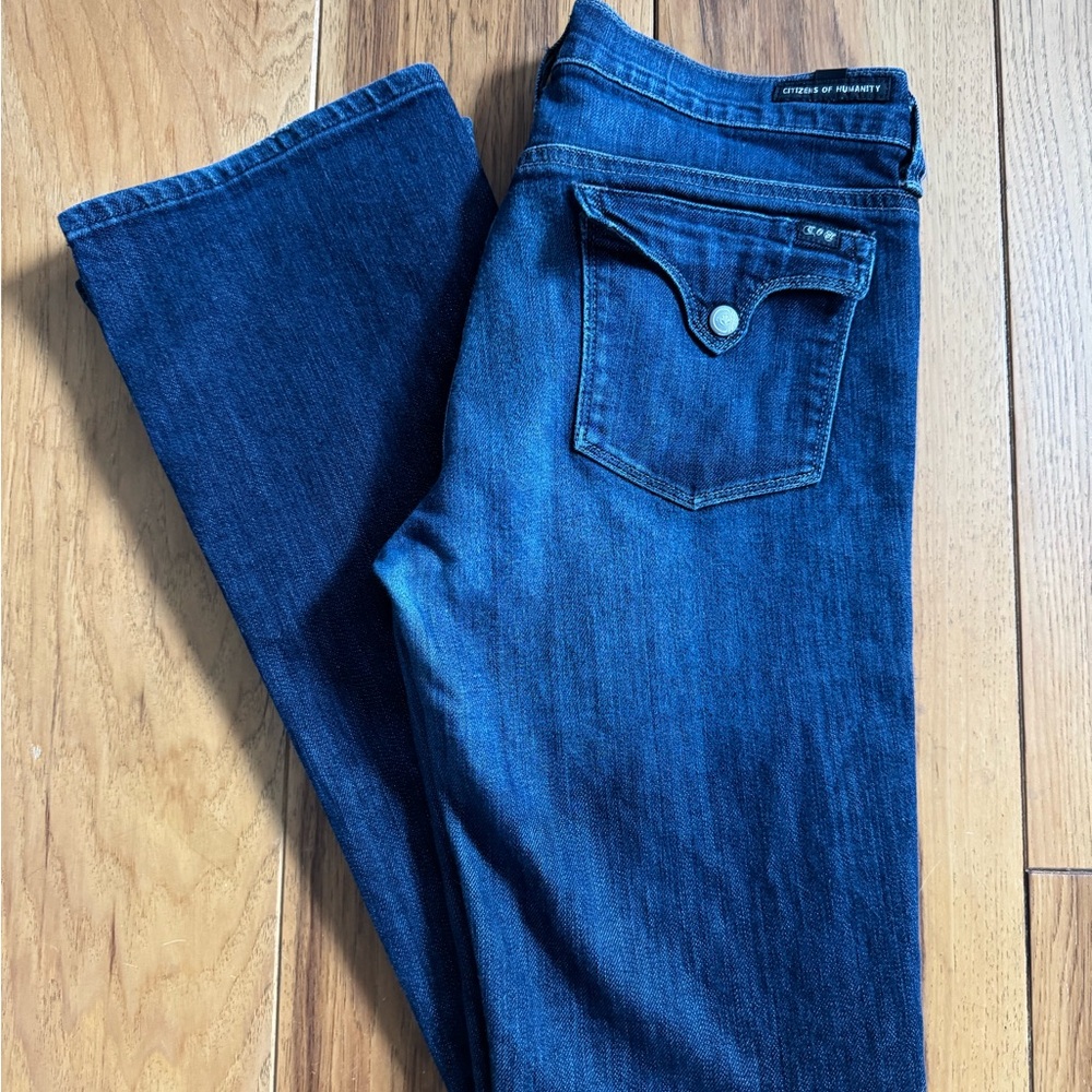 Citizens Of Humanity Indigo Denim Jeans